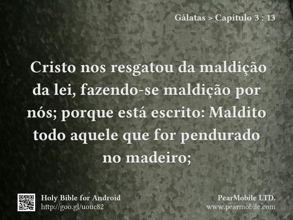 Gálatas, Capítulo 3:13
